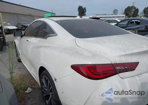 2018 Infiniti Q60 2.0T Pure z USA, uszkodzony, nr VIN JN1CV7EKXJM200656